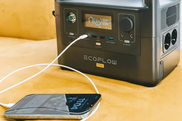 Подключение зарядной станции EcoFlow, Bluetti