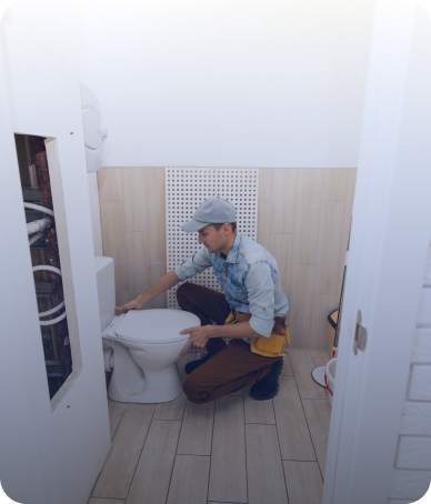 Монтаж унитаза