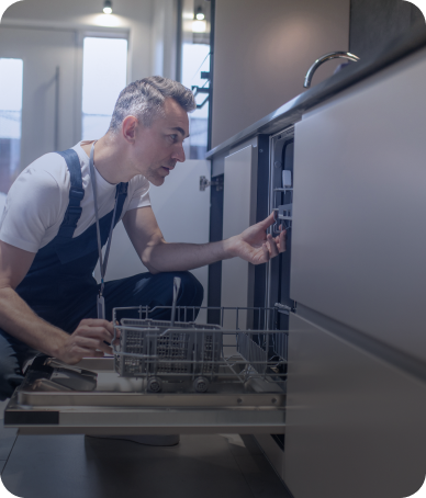 Монтаж посудомоечной машины